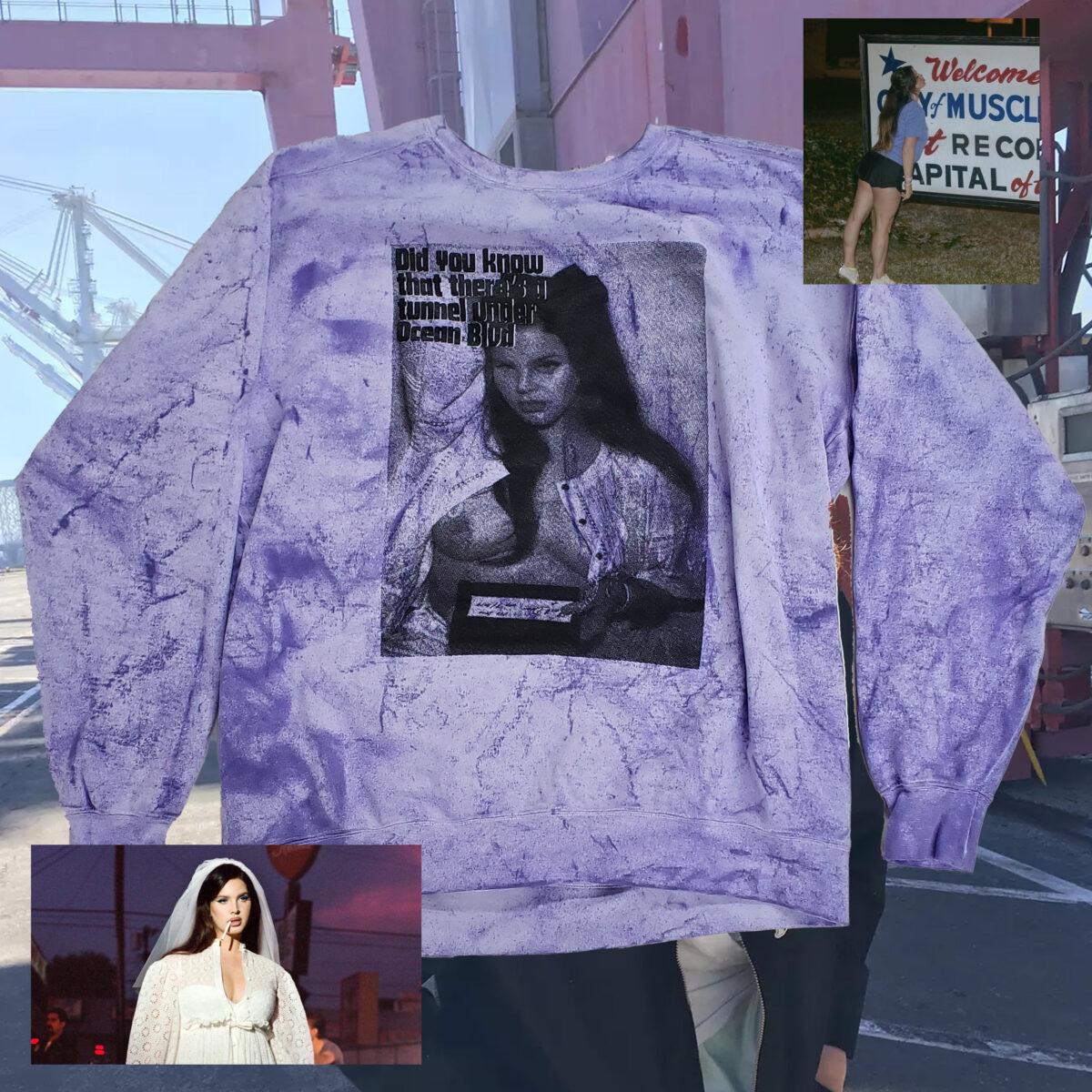 Lana - There's A Tunnel Under Ocean Blvd Sweatshirt - Image 2