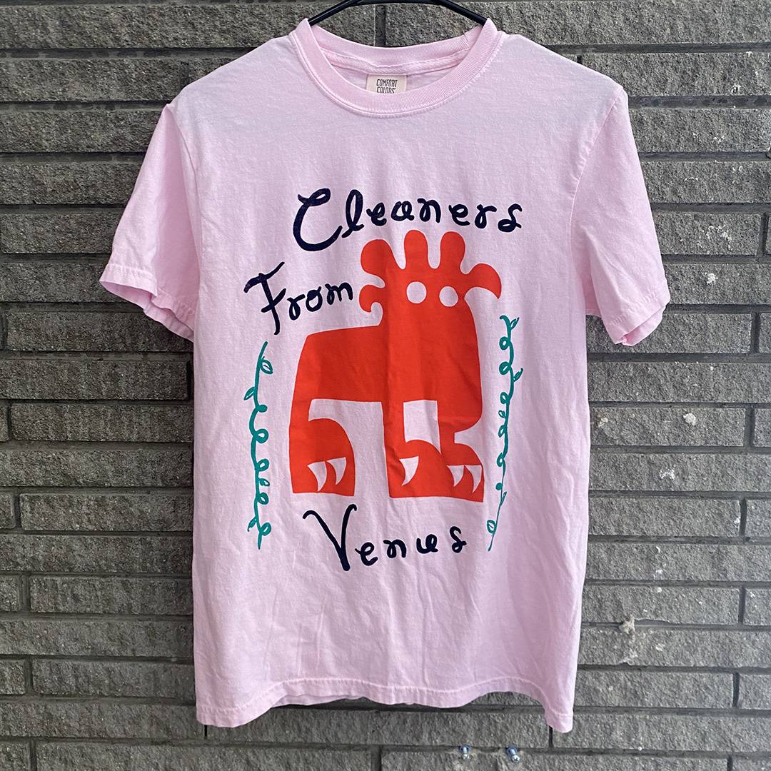 Cleaners From Venus T-Shirt - Classic Logo - White